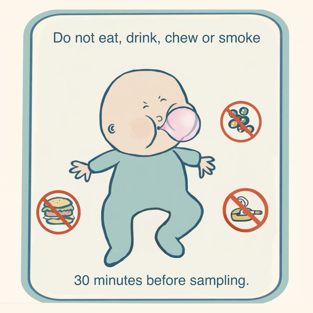 oragene cheek swab instruction 1